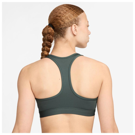 Nike Γυναικείο μπουστάκι Swoosh Medium-Support Padded Sports Bra
